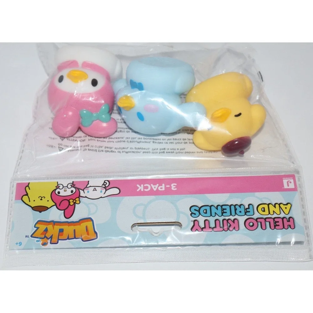 DuckZ HELLO KITTY & FRIENDS Rubber Ducks Cruise Gift Set of 9 NEW